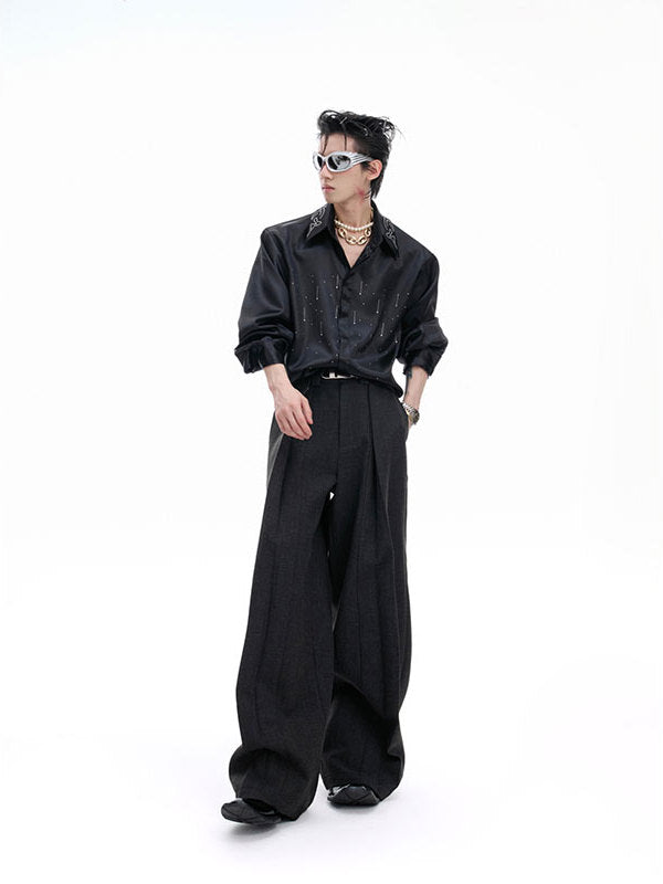 The Valmont Satin Evening Shirt