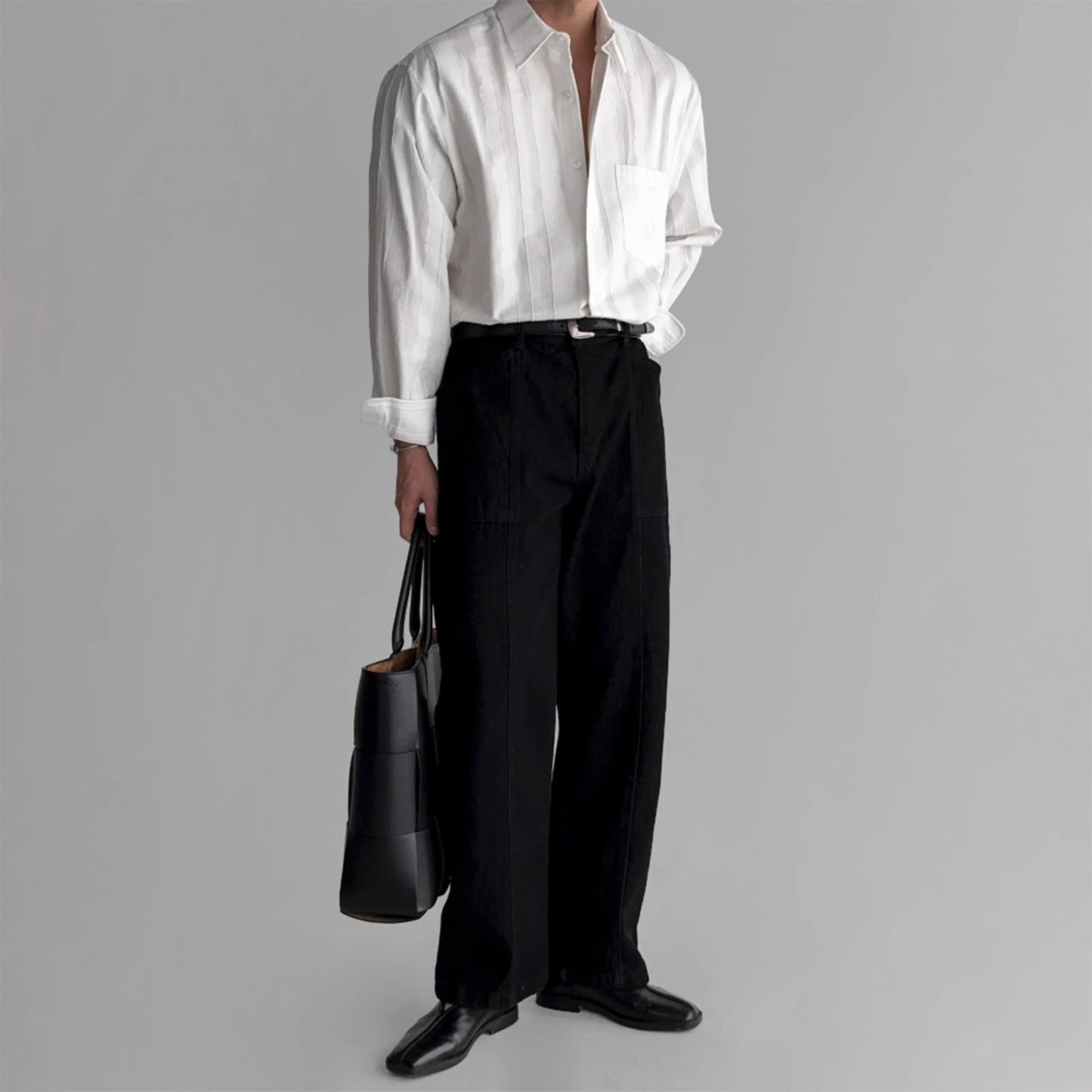 The Montclair Textured Ivory Shirt