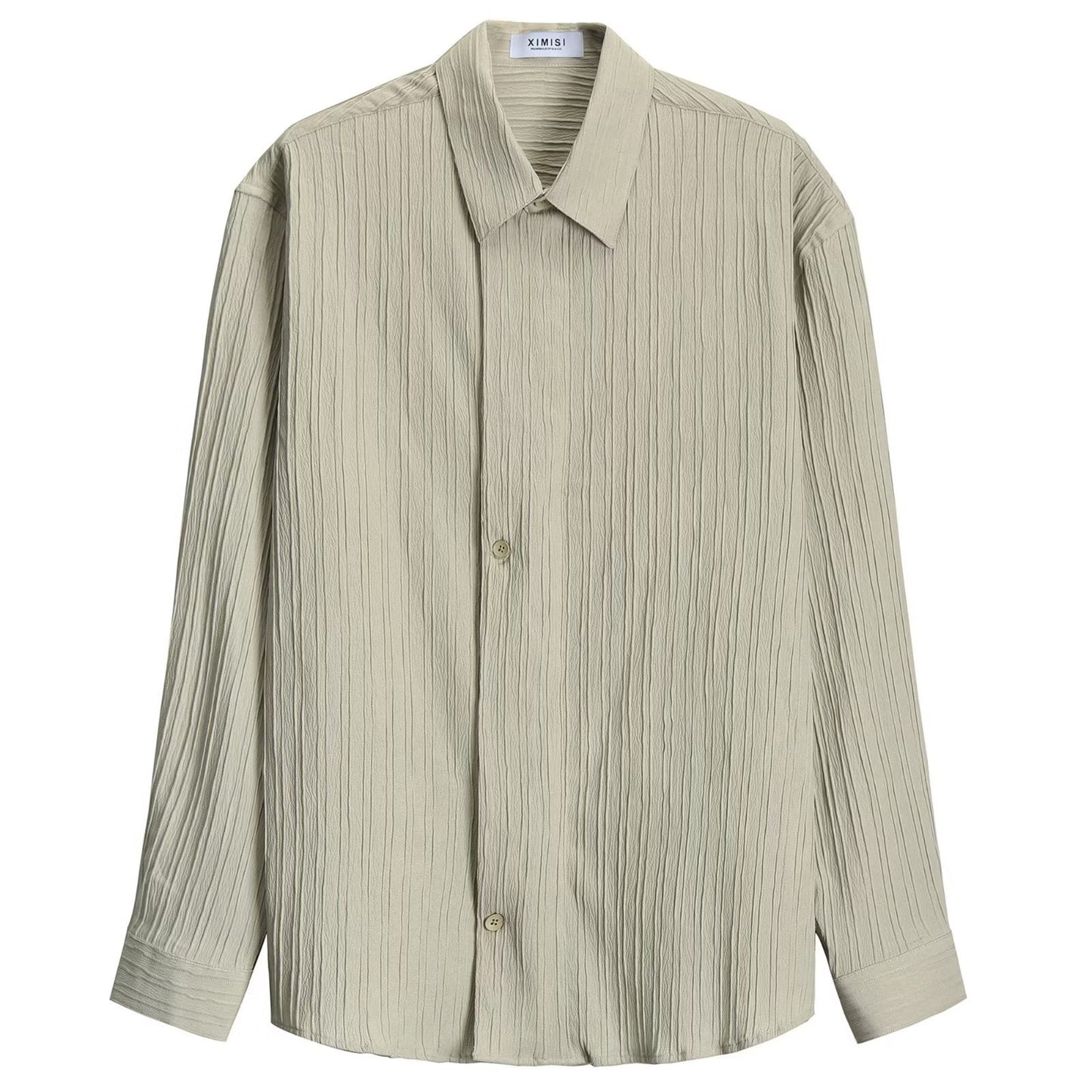 The Sterling Pleated Texture Shirt