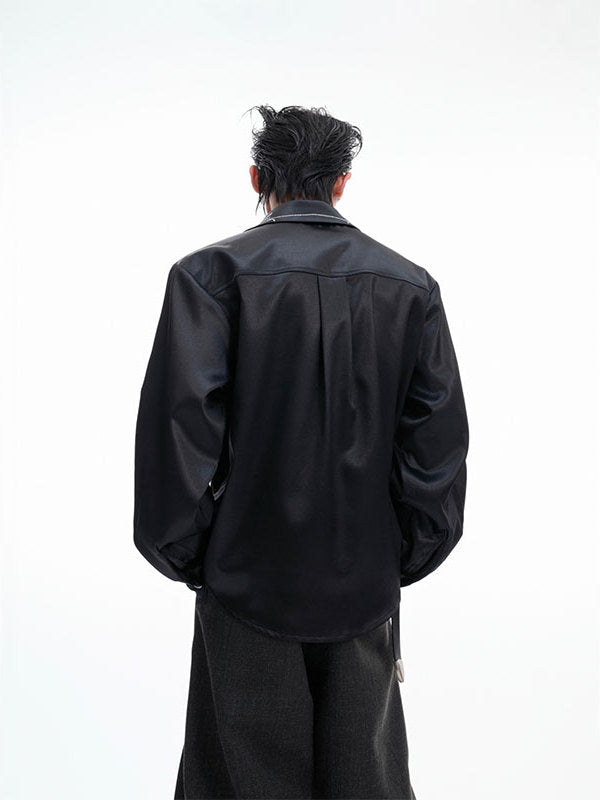 The Valmont Satin Evening Shirt