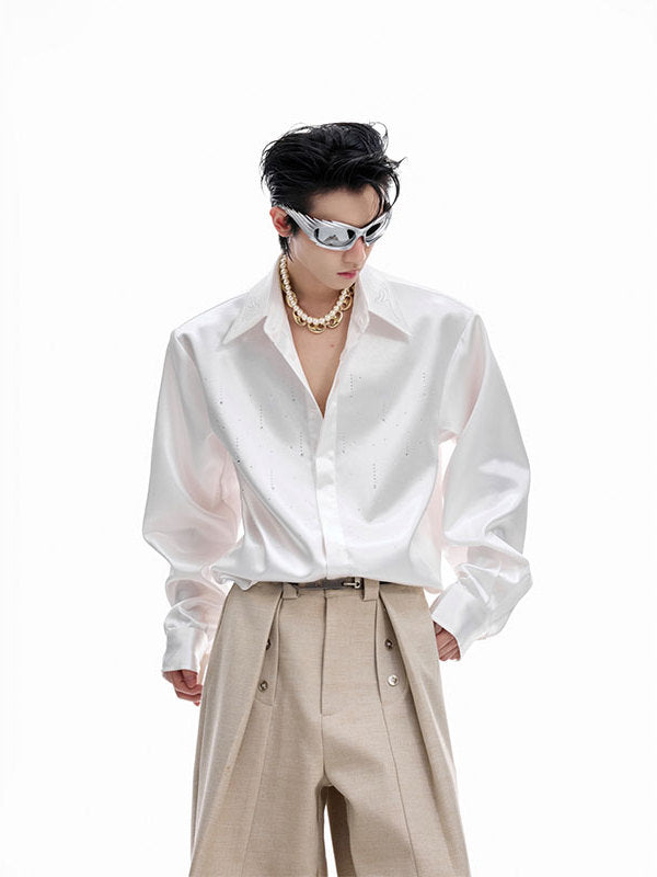 The Valmont Satin Evening Shirt