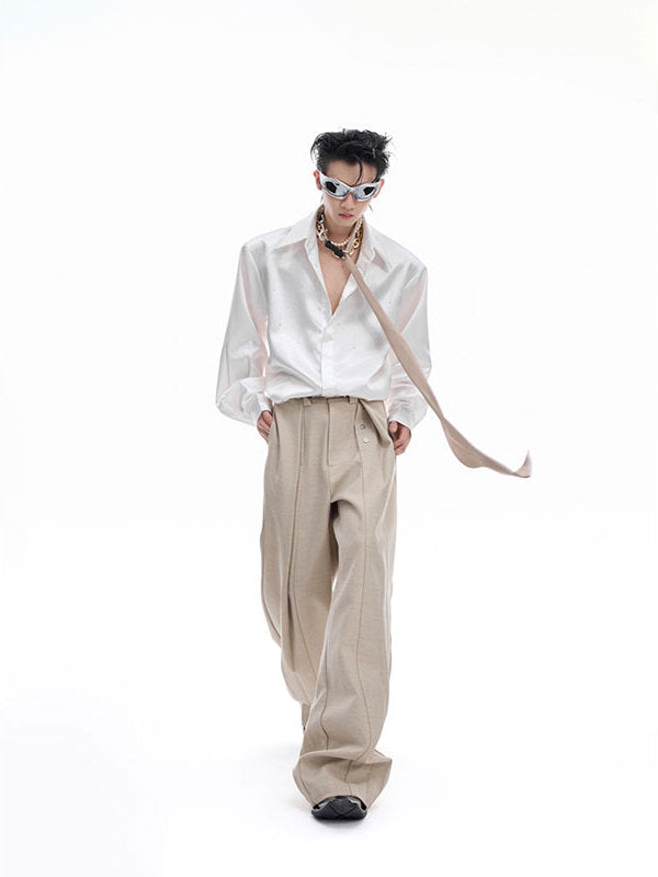 The Valmont Satin Evening Shirt